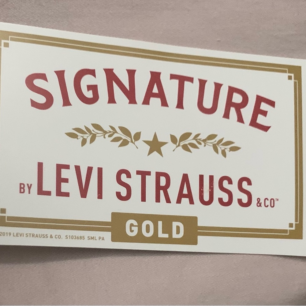 Levi Strauss & Co. Signature Gold Label Pull-On Skinny Pants Tummy Shaping 24W - Picture 10 of 13